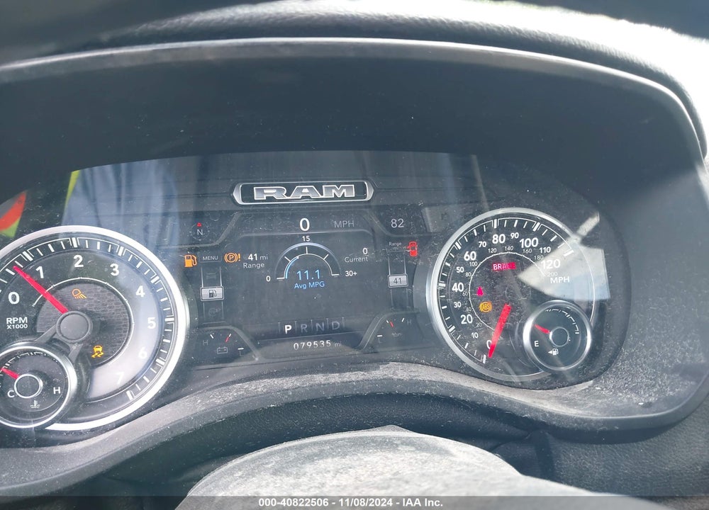 2019 RAM 1500 BIG HORN/LONE STAR 4X2 6'4 BOX VIN: 1C6RREBT9KN549369