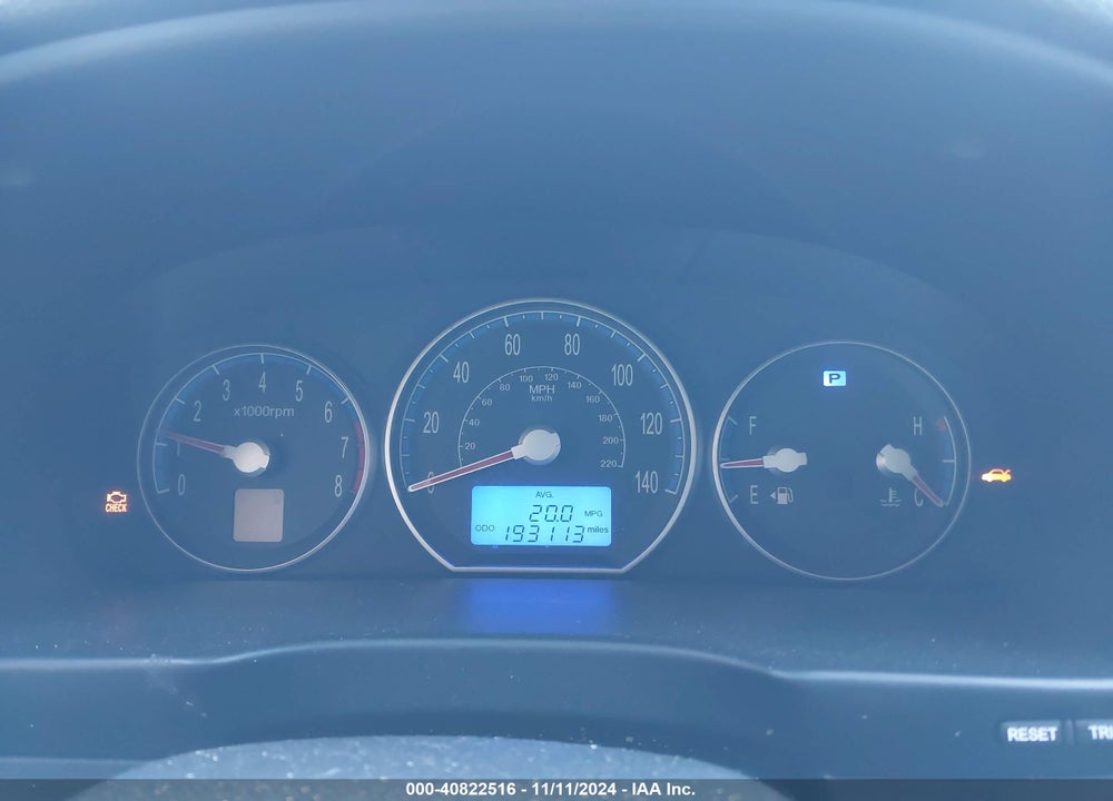 2008 HYUNDAI SANTA FE LIMITED/SE VIN: 5NMSH73E58H148660