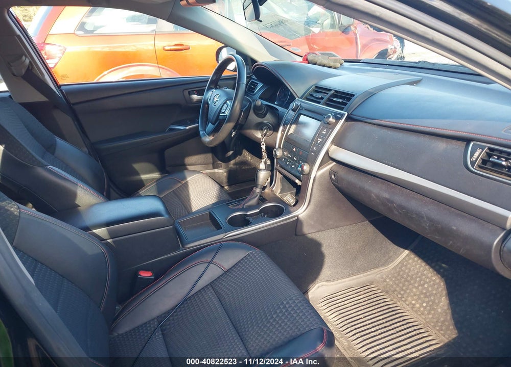 2015 TOYOTA CAMRY SE VIN: 4T1BF1FK4FU474178