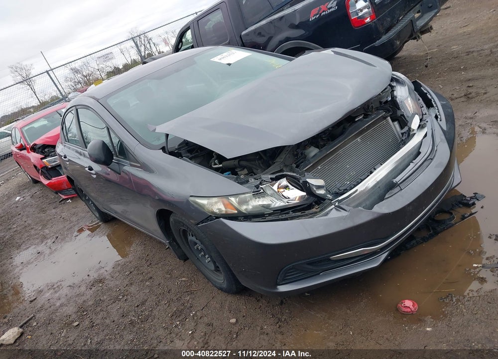 2015 HONDA CIVIC LX VIN: 2HGFB2F58FH505048
