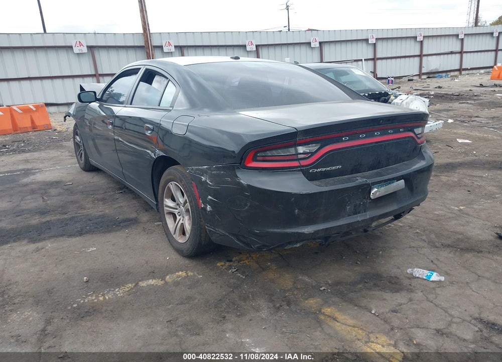 2020 DODGE CHARGER SXT RWD VIN: 2C3CDXBG5LH119607