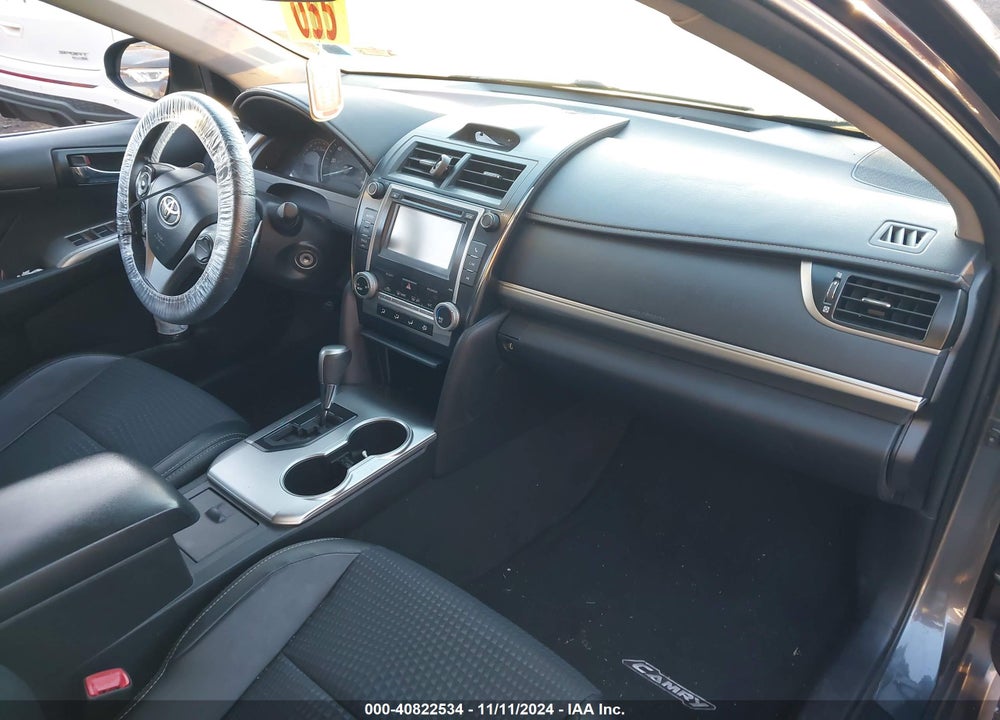 2013 TOYOTA CAMRY SE VIN: 4T1BF1FK4DU705139
