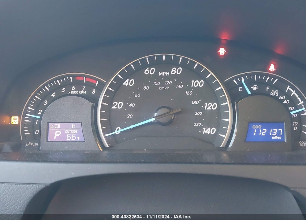 2013 TOYOTA CAMRY SE VIN: 4T1BF1FK4DU705139