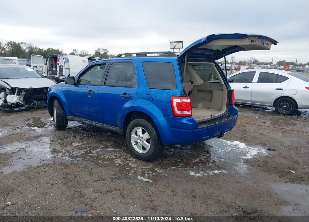 2011 FORD ESCAPE XLT VIN: 1FMCU0DG5BKB09971