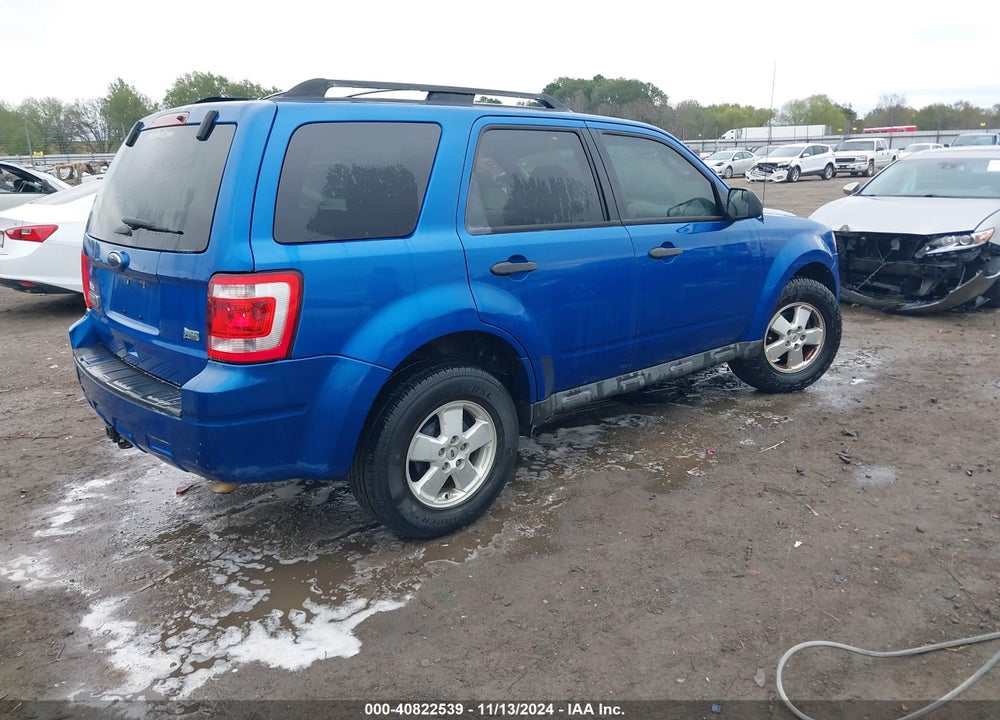2011 FORD ESCAPE XLT VIN: 1FMCU0DG5BKB09971