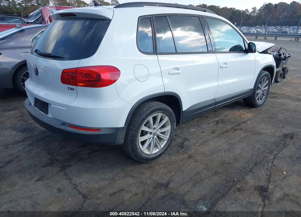 2017 VOLKSWAGEN TIGUAN 2.0T/2.0T S VIN: WVGAV7AX3HK054186