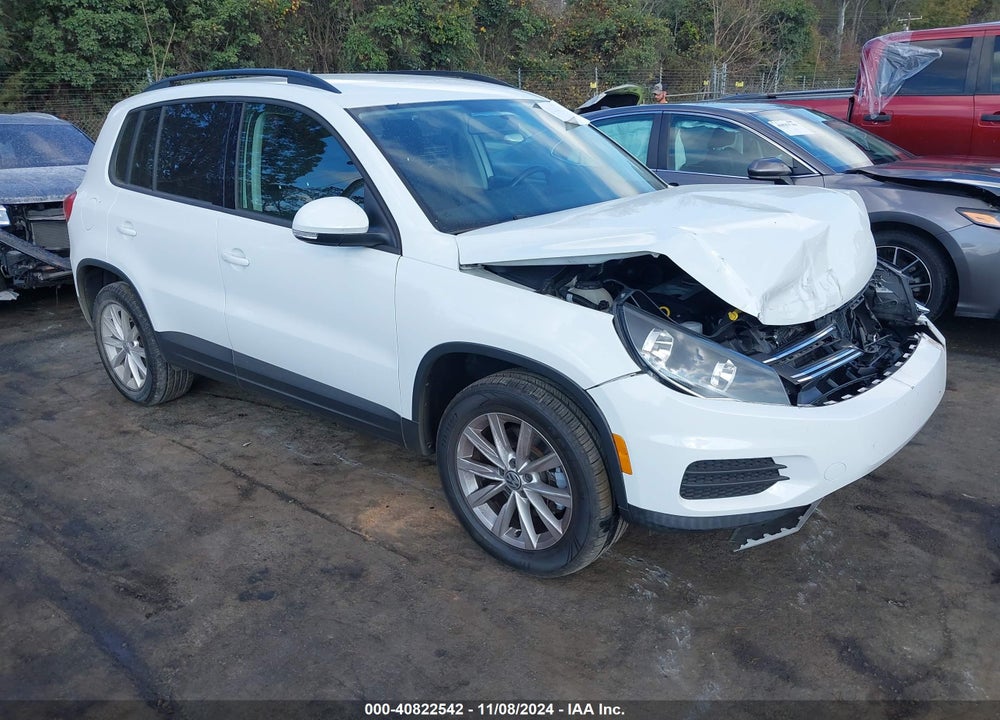 2017 VOLKSWAGEN TIGUAN 2.0T/2.0T S VIN: WVGAV7AX3HK054186