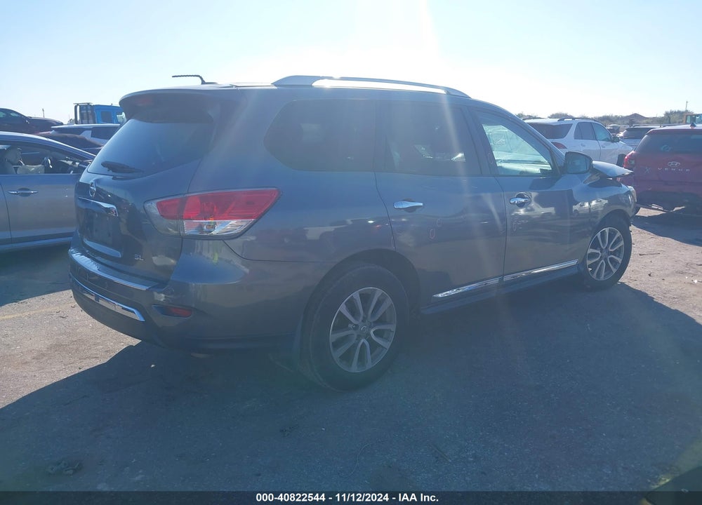 2015 NISSAN PATHFINDER SL VIN: 5N1AR2MN4FC606030