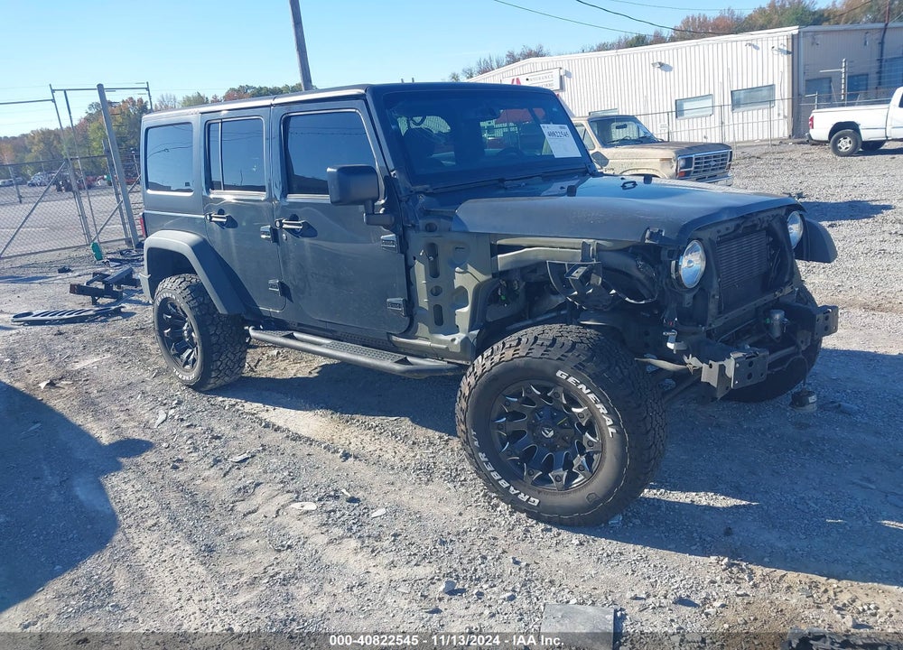 2017 JEEP WRANGLER UNLIMITED SPORT 4X4 VIN: 1C4BJWDG5HL606727