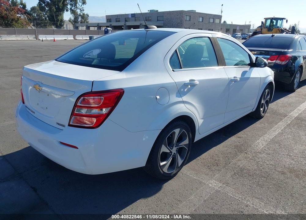 2017 CHEVROLET SONIC PREMIER AUTO VIN: 1G1JF5SB8H4123833