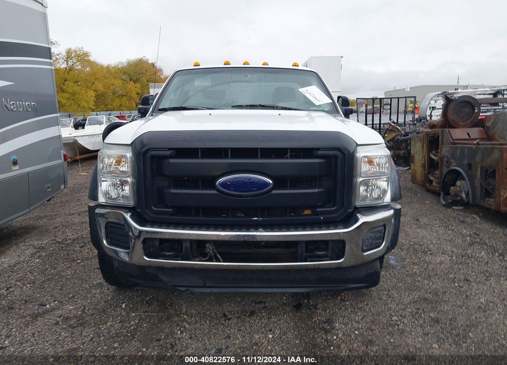 2012 FORD F-550 CHASSIS XL VIN: 1FDUF5HT6CEC06342