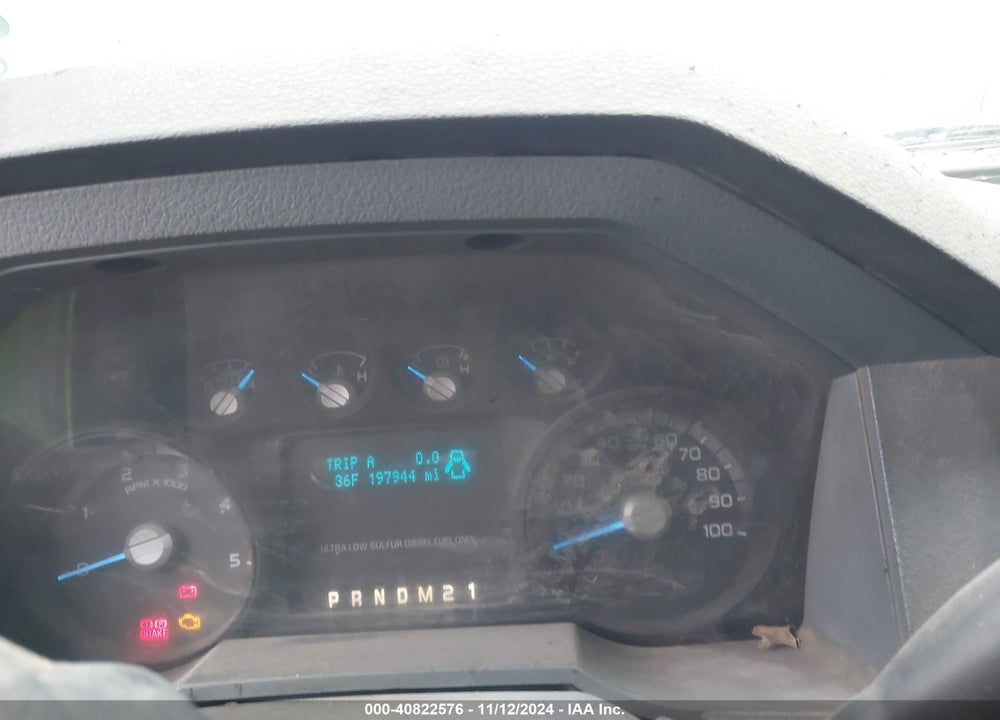 2012 FORD F-550 CHASSIS XL VIN: 1FDUF5HT6CEC06342
