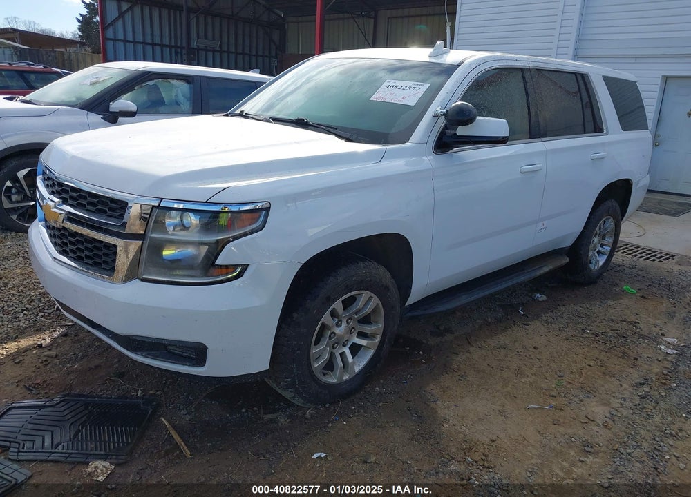 2019 CHEVROLET TAHOE COMMERCIAL FLEET VIN: 1GNSKFEC5KR334605