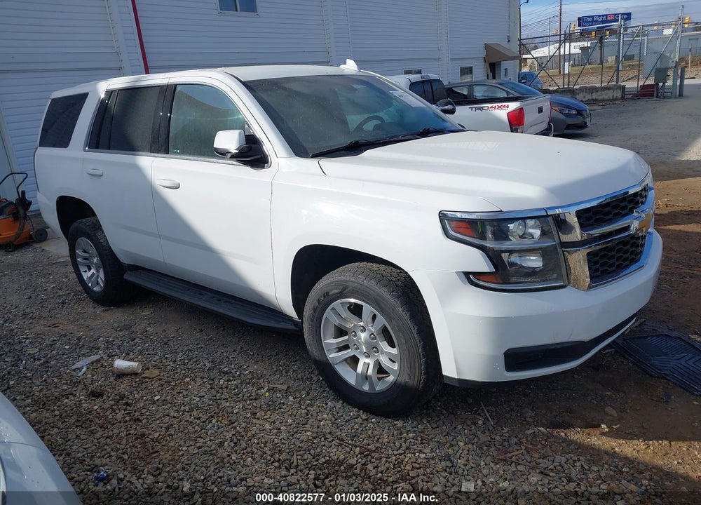 2019 CHEVROLET TAHOE COMMERCIAL FLEET VIN: 1GNSKFEC5KR334605