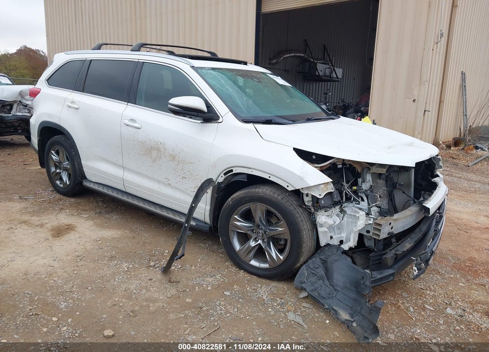 2019 TOYOTA HIGHLANDER LIMITED/PLATINUM VIN: 5TDDZRFHXKS930187