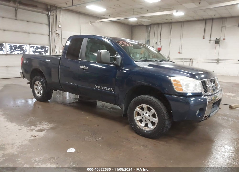 2006 NISSAN TITAN SE VIN: 1N6AA06B76N502703