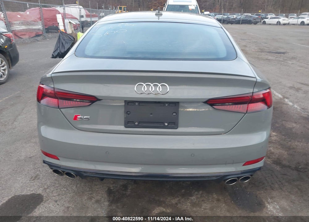 2019 AUDI S5 3.0T PREMIUM VIN: WAUB4CF58KA052942