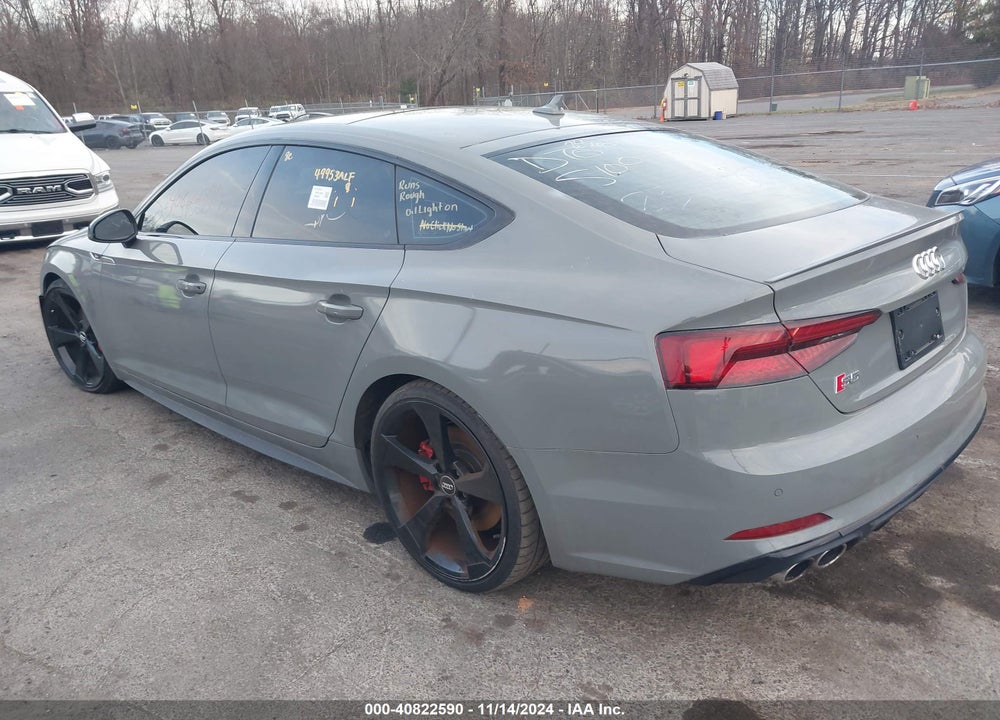 2019 AUDI S5 3.0T PREMIUM VIN: WAUB4CF58KA052942