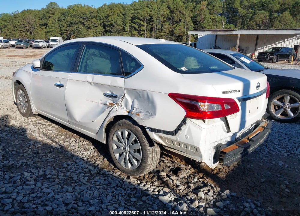 2017 NISSAN SENTRA SV VIN: 3N1AB7AP5HL661933