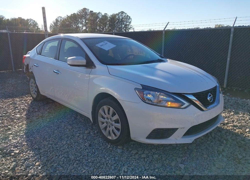 2017 NISSAN SENTRA SV VIN: 3N1AB7AP5HL661933