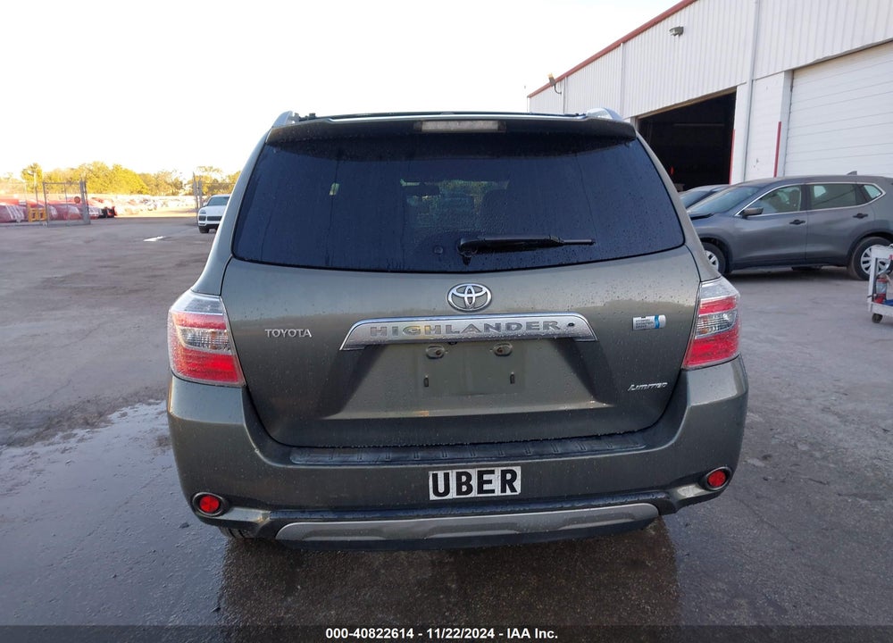2009 TOYOTA HIGHLANDER HYBRID LIMITED VIN: JTEEW44A892030908