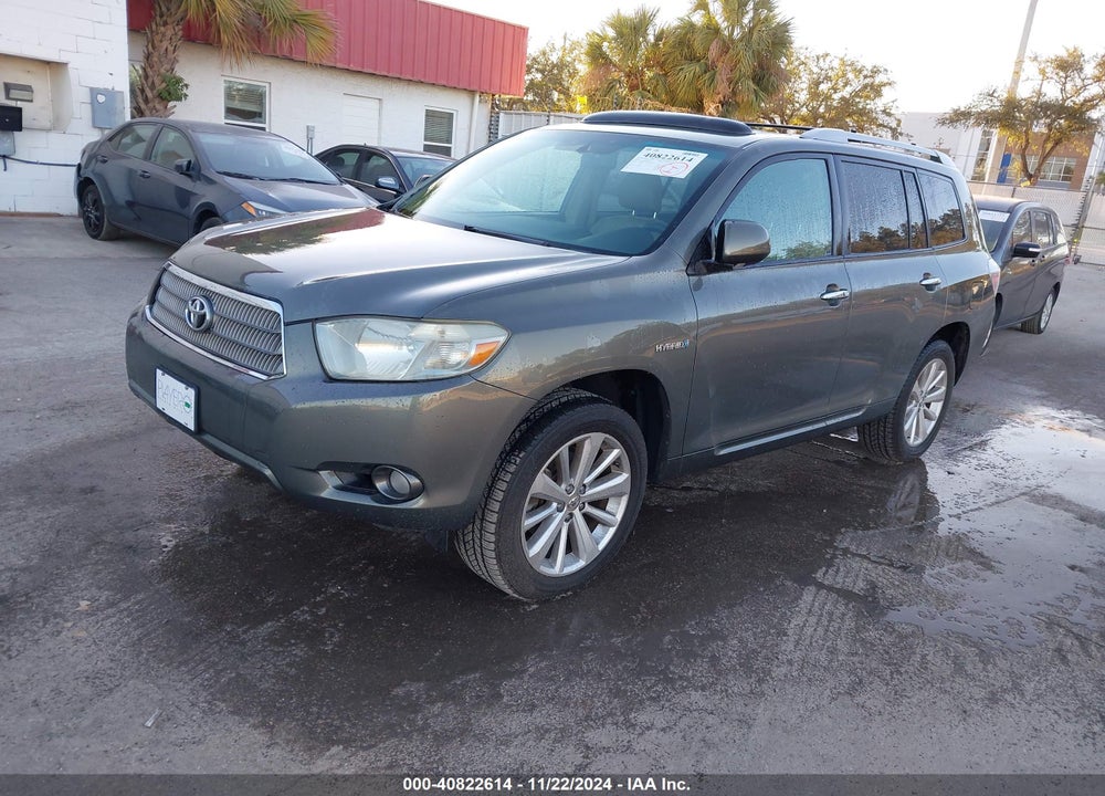 2009 TOYOTA HIGHLANDER HYBRID LIMITED VIN: JTEEW44A892030908