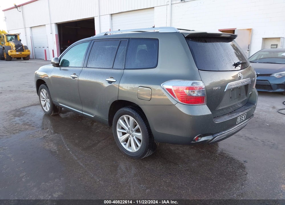 2009 TOYOTA HIGHLANDER HYBRID LIMITED VIN: JTEEW44A892030908