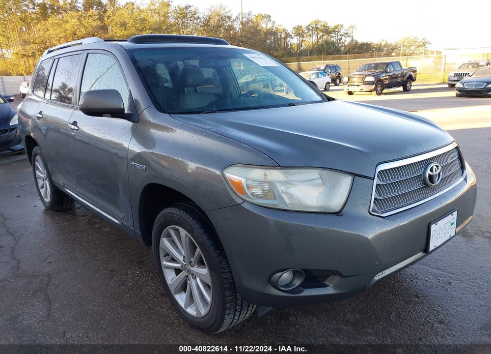 2009 TOYOTA HIGHLANDER HYBRID LIMITED VIN: JTEEW44A892030908