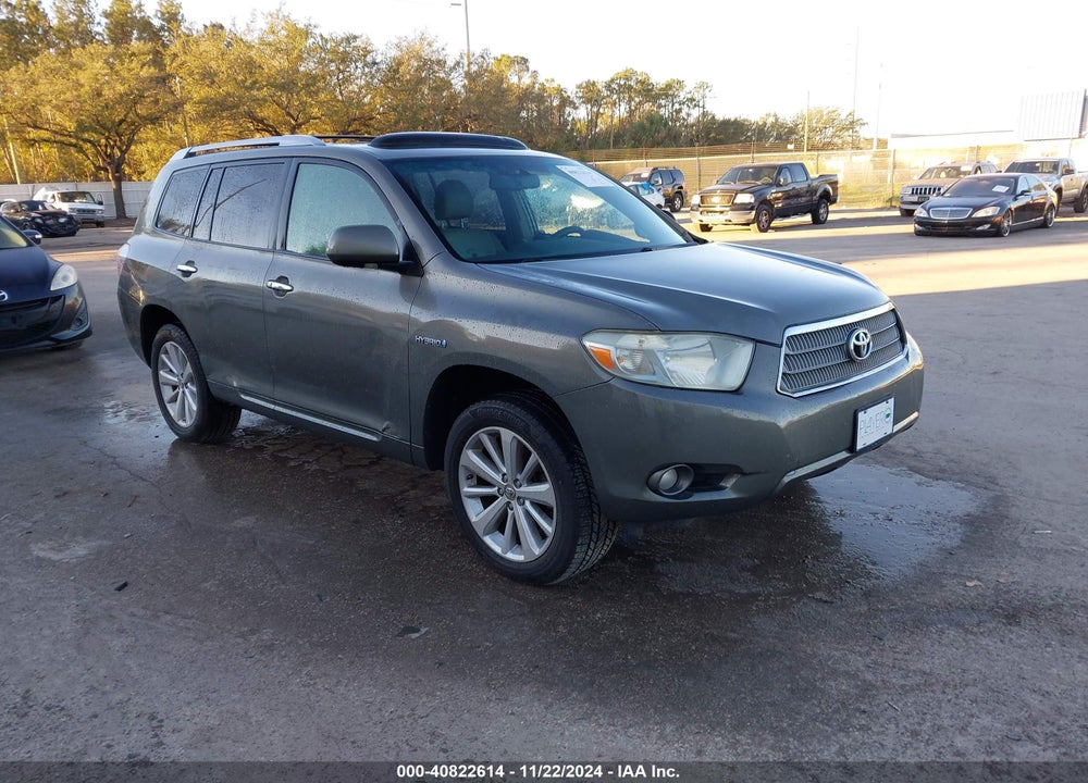 2009 TOYOTA HIGHLANDER HYBRID LIMITED VIN: JTEEW44A892030908
