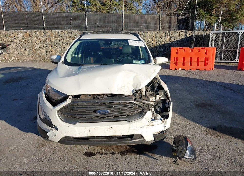 2018 FORD ECOSPORT SES VIN: MAJ6P1CL0JC193600