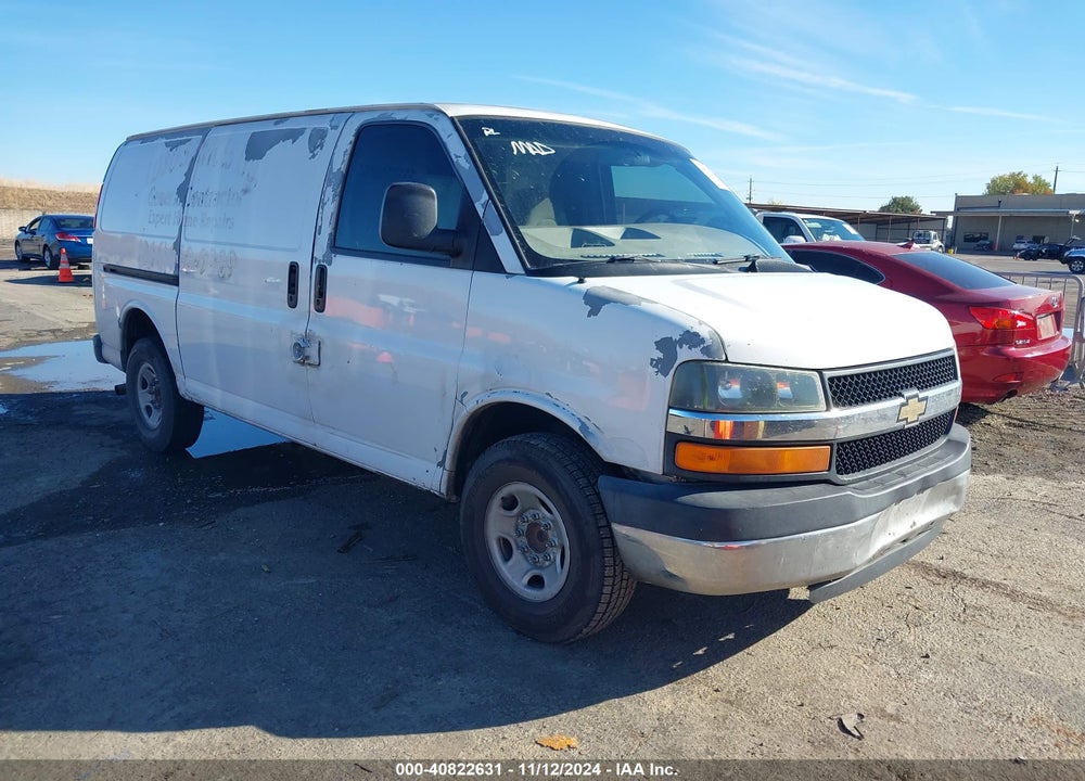 2007 CHEVROLET EXPRESS WORK VAN VIN: 1GCGG25V671168384
