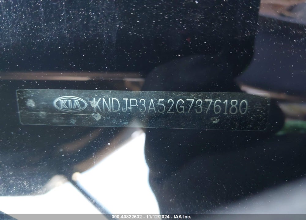 2016 KIA SOUL VIN: KNDJP3A52G7376180
