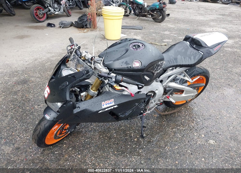 2009 HONDA CBR1000 RR VIN: JH2SC59JX9K001013