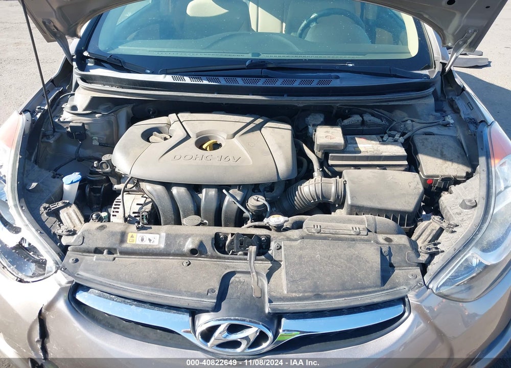 2013 HYUNDAI ELANTRA GLS VIN: 5NPDH4AE2DH402588