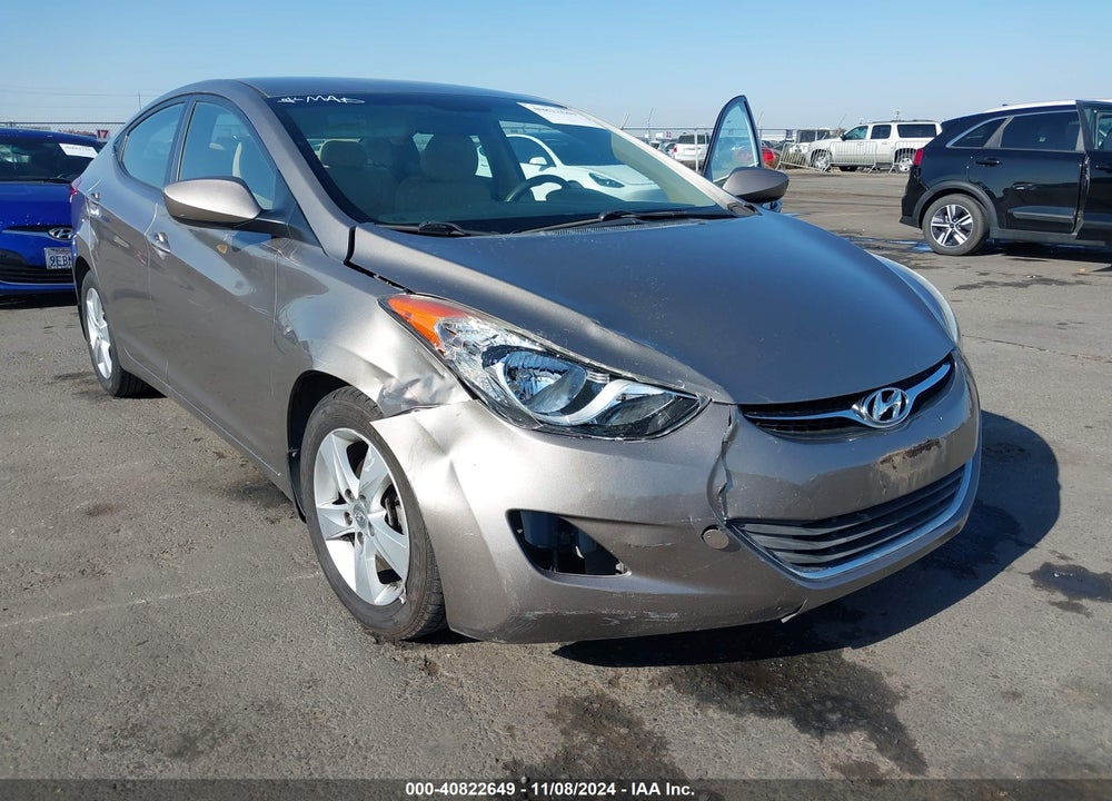 2013 HYUNDAI ELANTRA GLS VIN: 5NPDH4AE2DH402588