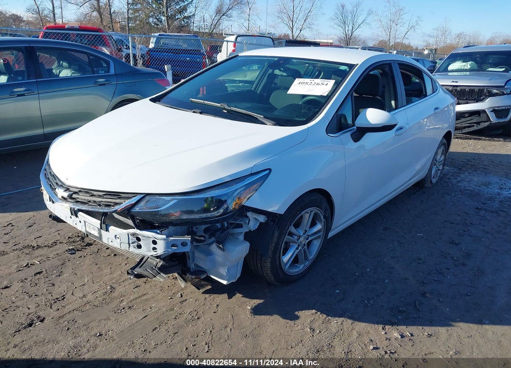 2017 CHEVROLET CRUZE LT AUTO VIN: 1G1BE5SMXH7124652