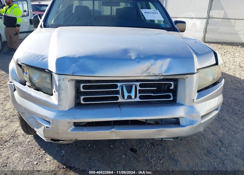 2008 HONDA RIDGELINE RT VIN: 2HJYK16218H506600