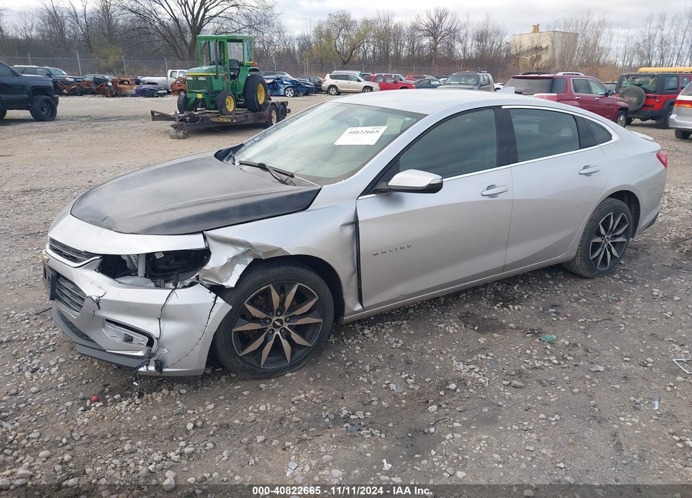 2018 CHEVROLET MALIBU LT VIN: 1G1ZD5ST4JF107074