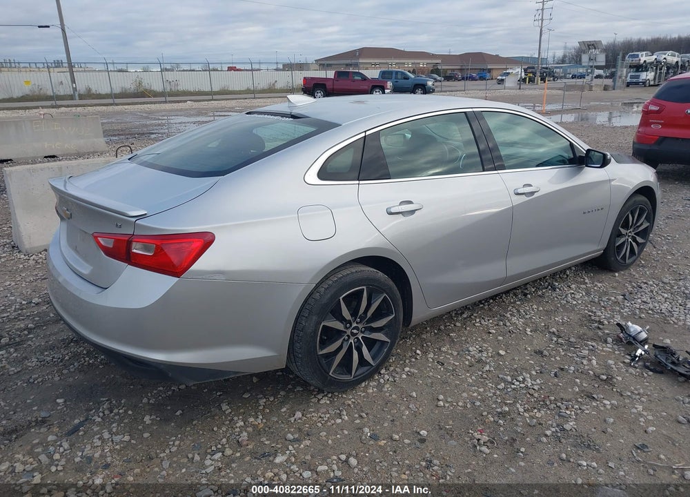2018 CHEVROLET MALIBU LT VIN: 1G1ZD5ST4JF107074