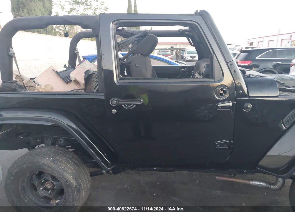 2016 JEEP WRANGLER SPORT VIN: 1C4GJWAG3GL287238