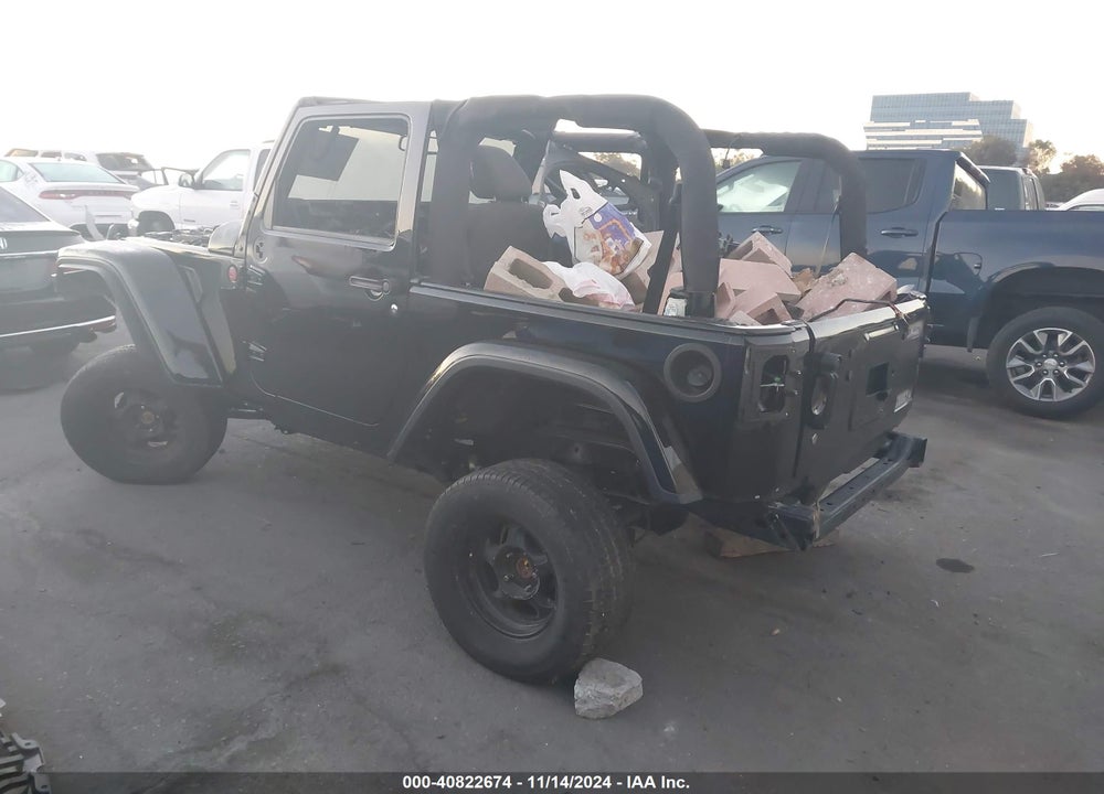 2016 JEEP WRANGLER SPORT VIN: 1C4GJWAG3GL287238