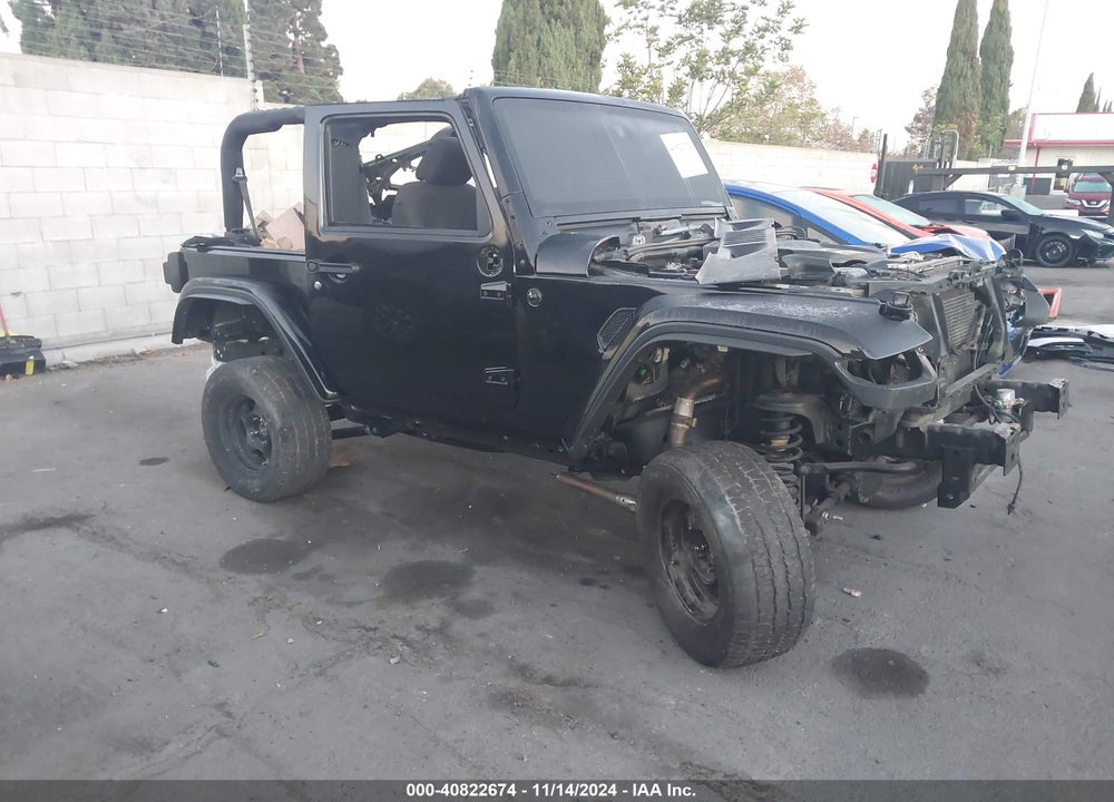2016 JEEP WRANGLER SPORT VIN: 1C4GJWAG3GL287238