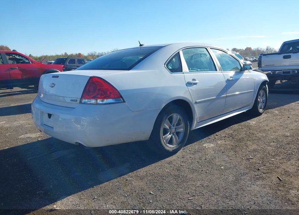 2012 CHEVROLET IMPALA LS RETAIL VIN: 2G1WA5E3XC1197722