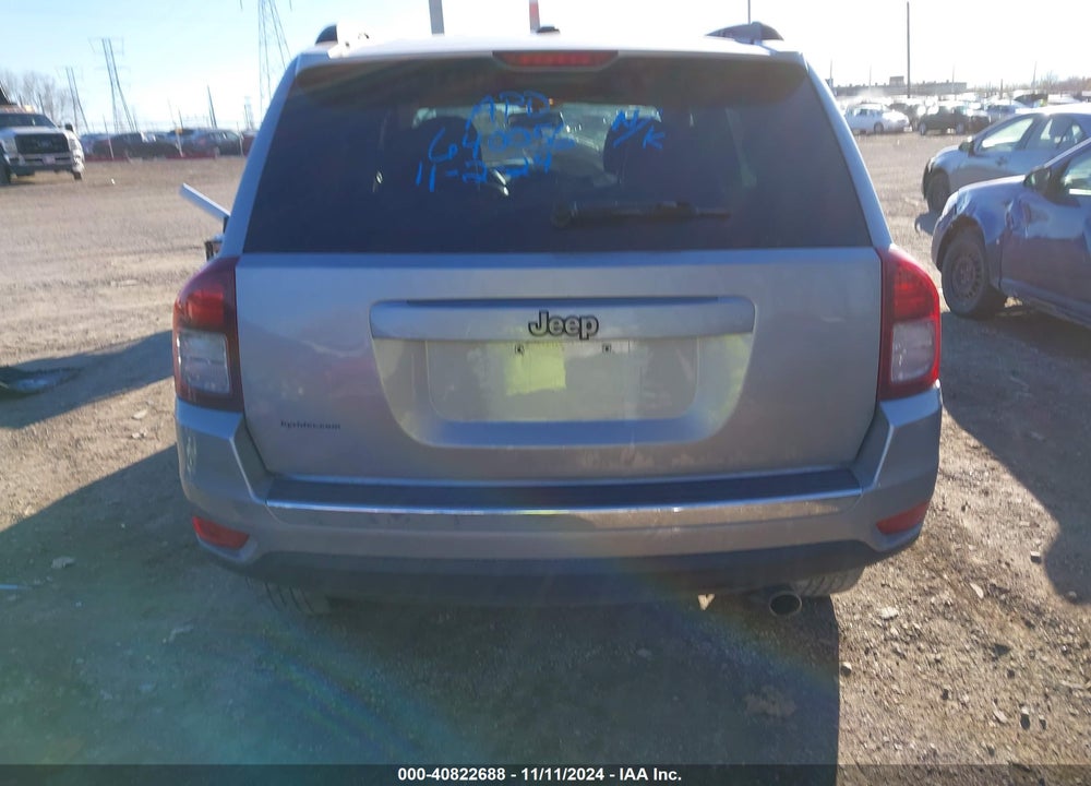 2017 JEEP COMPASS SPORT SE FWD VIN: 1C4NJCBA0HD141262