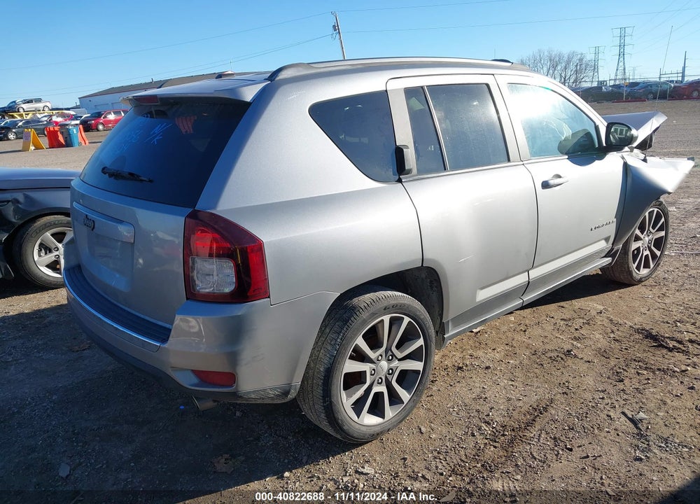 2017 JEEP COMPASS SPORT SE FWD VIN: 1C4NJCBA0HD141262