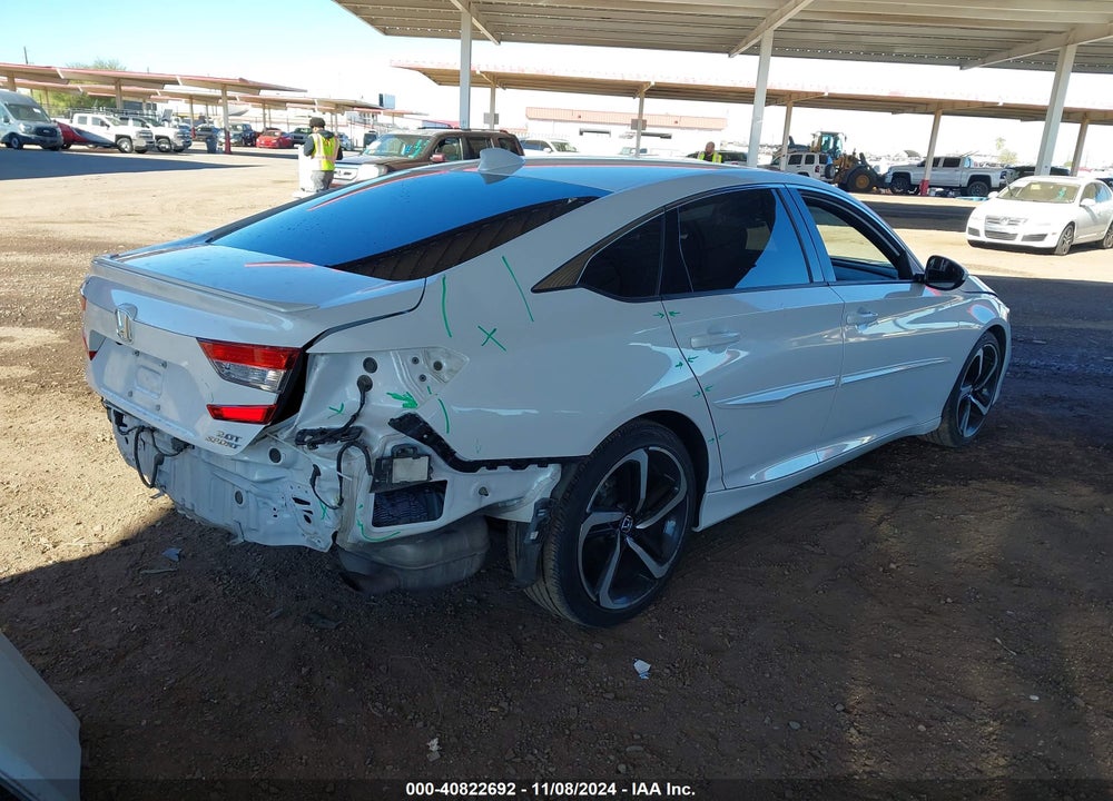 2018 HONDA ACCORD SPORT 2.0T VIN: 1HGCV2F3XJA050428