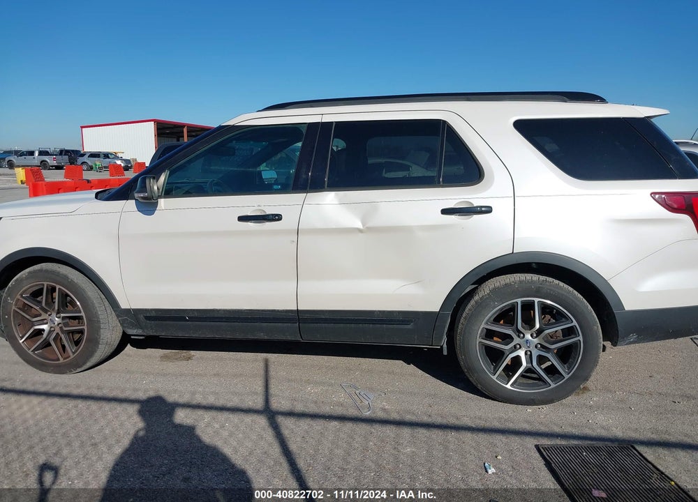 2016 FORD EXPLORER SPORT VIN: 1FM5K8GT3GGC66110