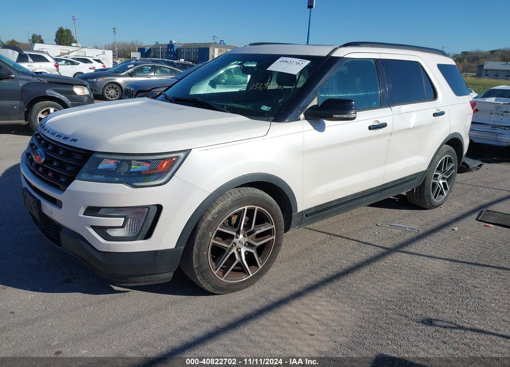 2016 FORD EXPLORER SPORT VIN: 1FM5K8GT3GGC66110