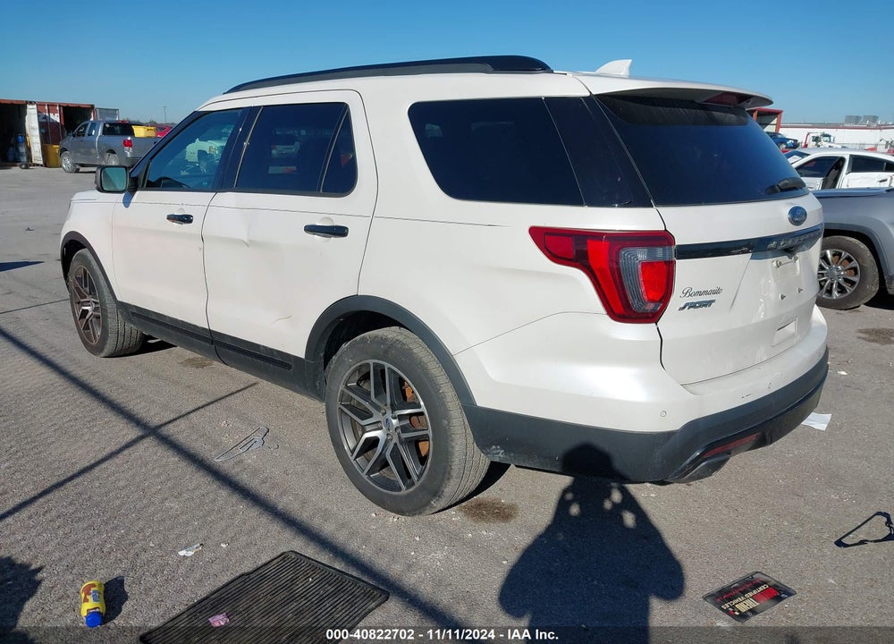 2016 FORD EXPLORER SPORT VIN: 1FM5K8GT3GGC66110