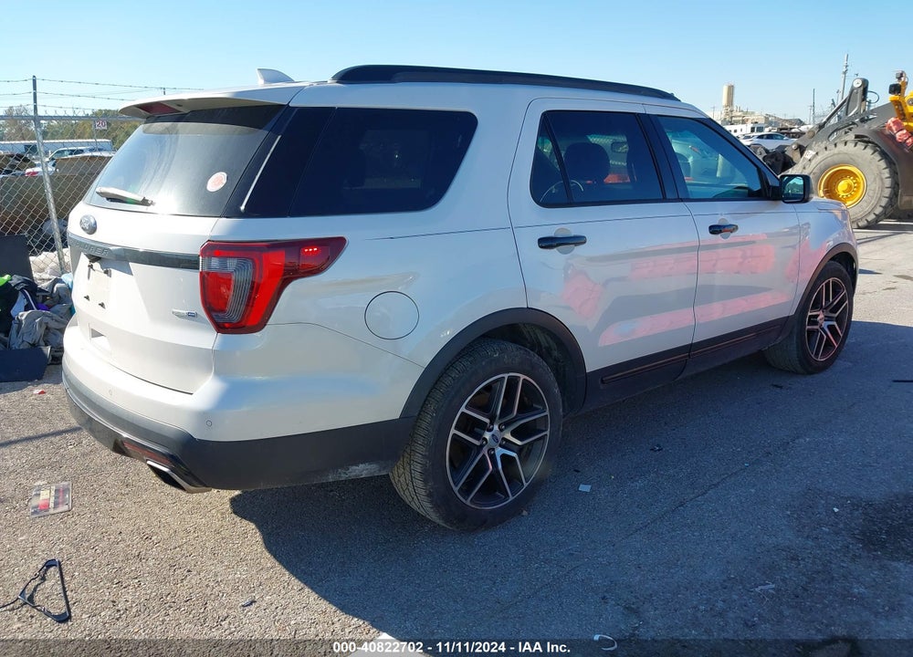 2016 FORD EXPLORER SPORT VIN: 1FM5K8GT3GGC66110